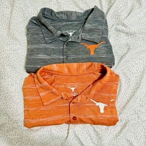 University of Texas Longhorns Bundle Polo Shirts L